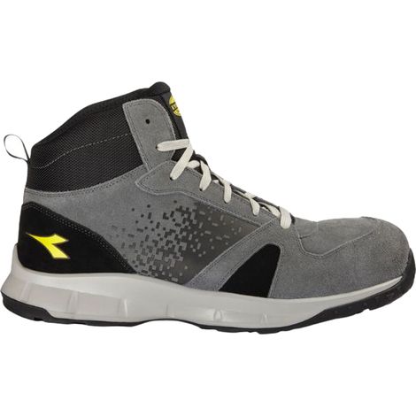 Diadora Lite Mid S3S FO SR HRO ESD-Arbeitsschuhe - 45 EU - Grau