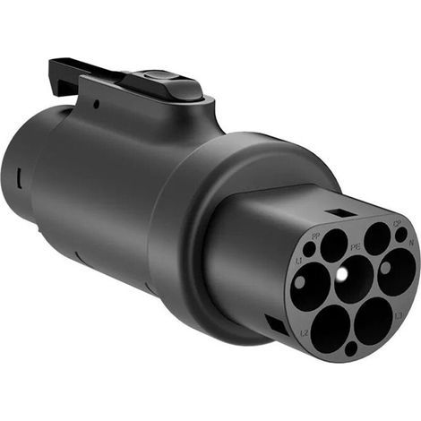 Convient pour le convertisseur de chargeur adaptateur de véhicule électrique IEC62196 Type 2 vers SAE J1772 Type 1, 250V 32A. (1/5)