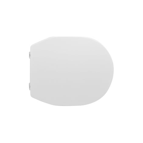 Abattant WC pour WC Ideal Standard Connect Abattant WC 42 x 36 cm avec charnie'res fixes et sie'ge en fonte de bois