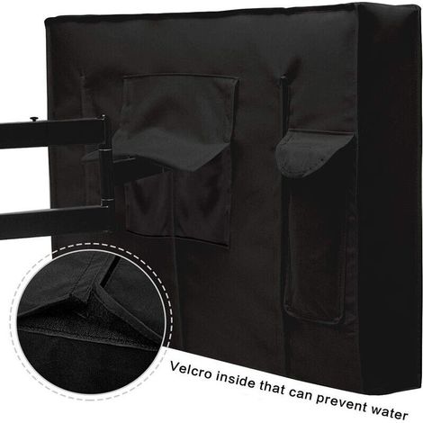 UV-wasserdichte Schutzhülle für 30-32-Zoll-Fernseher (86 x 58 x 13 cm)  Staubschutzhülle für den Innenbereich für 22- bis 75-Zoll-Flachbildfernseher