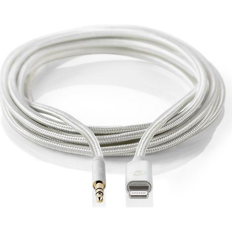 nedis CCTB39940AL10 cable de audio aluminio 1 metro