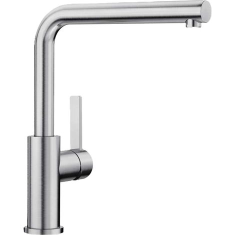 Blanco Lanora - Mitigeur d'évier, ECO, démarrage à froid, inox brossé 528151 (1/3)