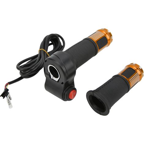Drehverriegelbare Gasgriffe für Fahrräder, Roller und Elektrofahrzeuge (1 Paar) – Goldfarben (1/5)
