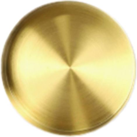 Goldene Edelstahlschale, elegante Dekoration für die (1/5)