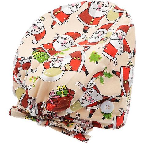 1 Stück OP-Haube zu Weihnachten