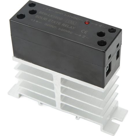 BERM DC/DC-Halbleiterrelaismodul mit flammhemmendem Gehäuse, 3–32 V Eingang, 5–220 V Ausgang (1/5)