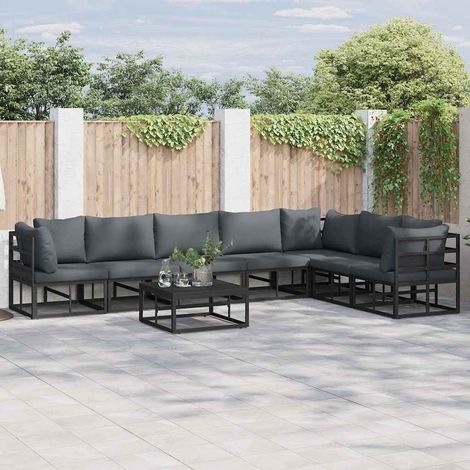 vidaXL Set Divano da Giardino con cuscino 8 pcs (1/5)