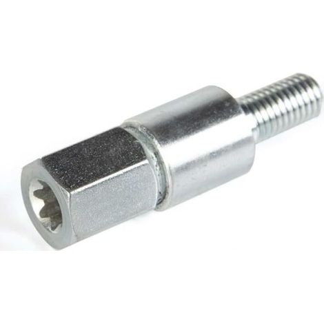 Adapter für rechtwinkligen Antrieb des Freischneiderkopfes. Kompatibel mit 7 Zähnen, 7 mm Durchmesser. (1/5)