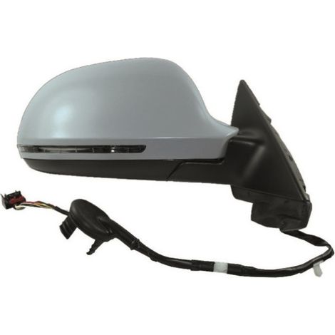 Rétroviseur électrique droit à peindre chauffant Audi A3 Sportback 8P phase 3 2008-2010