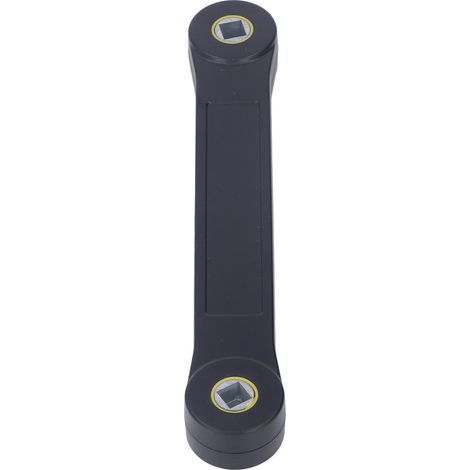 Clé de réfrigération plastique poli 4 dents antidérapante flexible à cliquet universelle, outil de réparation cuisine et menuiserie (1/5)