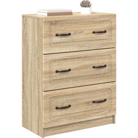 Maison Exclusive - Armoire à tiroirs Chêne Sonoma 66 x 34,5 x 87 cm
