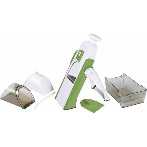 Trancheuse Lgumes Multifonction Manuelle Lame en Acier Inoxydable Idale pour Frites Verticales couleurs multiples Largeight (1/4)