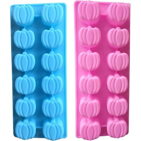 3D Pumpkins Silicone Mold Fondant Cake Chocolate Sugarcraft Decoration Baking Ca (1/4)