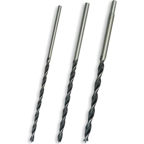 Set di punte da trapano per legno, lunghe 30 cm, adatte per trapano, trapano a mano e trapano a percussione. (1/5)