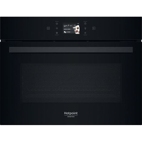 Hotpoint Ariston Microonde da incasso HACW9O7PHTSB. Posizionamento dell'apparecchio: Da incasso, Tipo di prodotto: Microonde combinato, Capacità interna: 53 L, Potenza Microonde: 950 W, Display inc... (1/5)