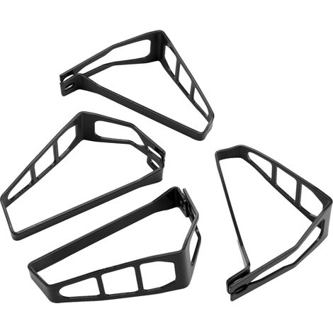 Griglia di protezione per indicatori di direzione in lega di alluminio per moto R1250GS LC Adventure F850GS, colore nero, 4 pezzi. (1/4)