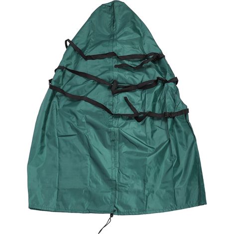 Housse de Rangement Arbre de Noël Vert 76x147cm Sac de Protection Imperméable 420D Anti-Poussière et UV pour Stockage Vertical (1/4)