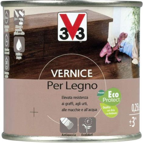 VERNICE PER LEGNO 250ML WENGHE OPACO