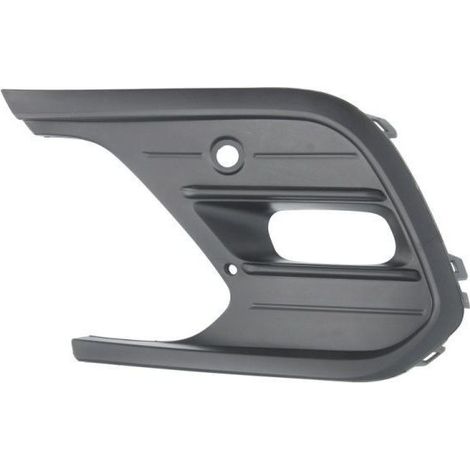 Grille de pare-choc avant gauche noire avec trou anti-brouillard Volkswagen Polo 6 phase 2 depuis 2021