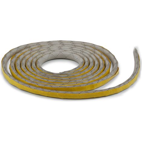 Joint de vitrage pour poêles à cheminée Kodiak de Hark - joint de cordon creux - pièce de rechange aux dimensions parfaitement adaptées (1/5)