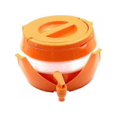 Seau multifonctionnel pratique de 5,5 L/7,5 L, couleur claire, sans danger pour l'évier et facile à nettoyer pour la pêche