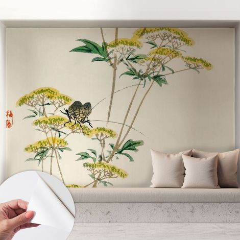 Carta da parati autoadesiva - fotomurale - decorazione parete - stile elegante - decorazione casa - Fiori e natura 208x146 cm (1/5)
