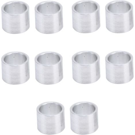 Entretoise En Aluminium, Entretoise En Métal Entretoise Ronde En Aluminium Douille D'espacement Non Filetée Entretoise Externe Non Filetée Unie 10 mm (1/4)