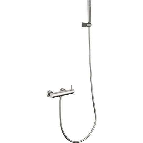 Miscelatore monocomando per vasca-doccia con deviatore integrato