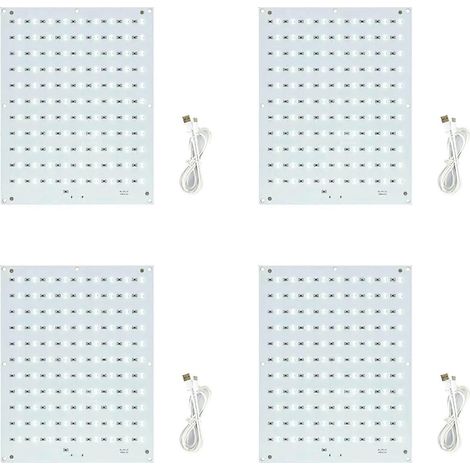 Kit de rétroéclairage LED CMJN pour imprimantes 3D Bamboo (4 unités) avec port USB-C pour la création de modèles photo lithophanie. (1/5)