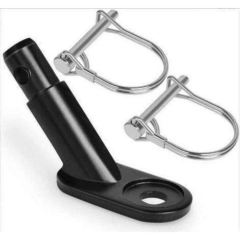 Attelage Remorque Velo Coupleur de Remorque de Vélo Attachement de Connecteur d'attelage Attache Remorque Velo Remplacement Arrière pour Remorques de Vélo de Fret pour Animaux