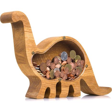 Tiroirs en bois pour porcelets, dinosaures / motocyclettes / renards / lapins tiroirs pour porcelets jouets sur mesure, garçons et filles, Noël / Pâques / vacances / anniversaires décorations dinosaur (1/2)