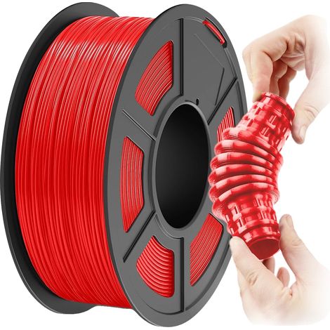 Filamento de TPU, 1,75 mm de diámetro, 1 kg de peso, material flexible. (1/2)