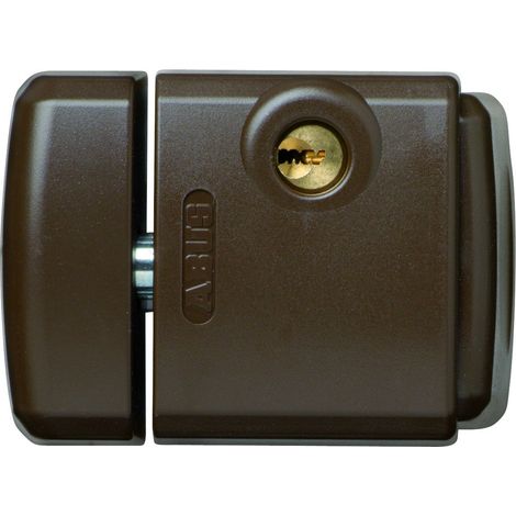 Abus Fts3003 Al0125 Serratura con Blocco, Blocco per Finestre con Apertura Verso L'Interno, Chiusura con Chiave, Livello di Sicurezza: 5, 31734, Marrone (1/3)