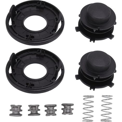 Ej.Life 2pcs 4002-713-3017 Bobine de Tête de Coupe pour Stihl AutoCut 25-2 Fs90r Fs100rx Accessoire, Weed Wacker Accessoire de Pièces de Rechange, 4002 713 3017 9708 Cap Combo Stihl (1/5)