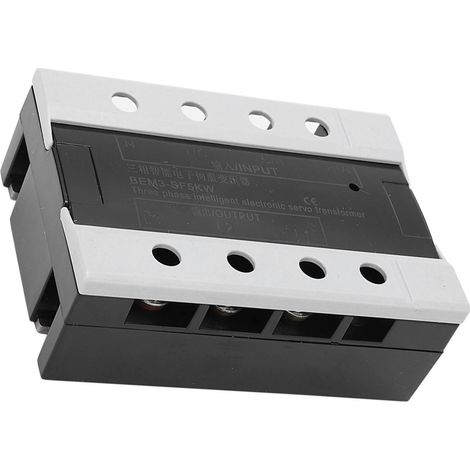 Transformateur électronique servomoteur triphasé 5KW, convertisseur abaisseur 360-420V vers 200-230V, régulateur de tension automatique, alimentation industrielle stable. (1/5)