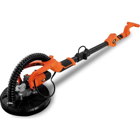 Ponceuse platre a bras 750 w- 6 vitesses + 6 abbrasifs diam 225mm