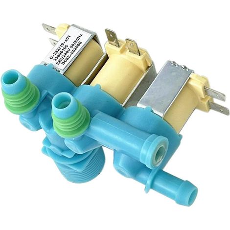 Électrovanne d'arrivée d'eau 33090157 pour lave-linge à tambour automatiques, 120 V (1/5)