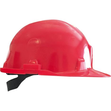 Casco di sicurezza da cantiere Reis rosso 54-62