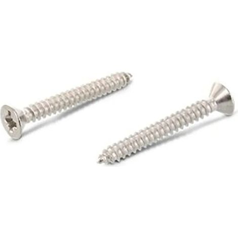 Vis euromarine din 7982 inox A4 tête cruciforme 6.3x60 mm