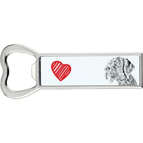 Apribottiglie con cane, apri-frigo personalizzato, regalo unico per uomo di Art-Dog (1/5)