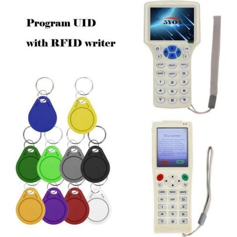 50 PièCes UID 13.56MHz Bloc 0 Secteur Inscriptible Carte à Puce Clone Modifiable Porte-CléS Intelligents Porte-CléS 1K S50 RFID (1/4)