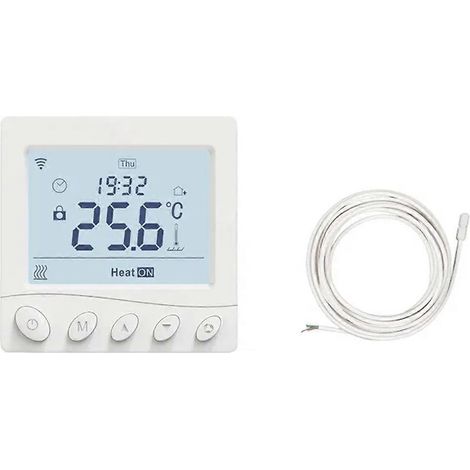 Tuya WiFi-Thermostat, Raumtemperaturregler, Wasser-/Elektro-Fußbodenheizung, Gasheizkessel, Steuerungs-App (B) (1/5)