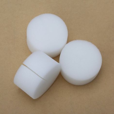 50 pièces Mousse de Culture Hydroponique Sans Sol pour Légumes, Outil de Jardinage 50x30mm (1/2)