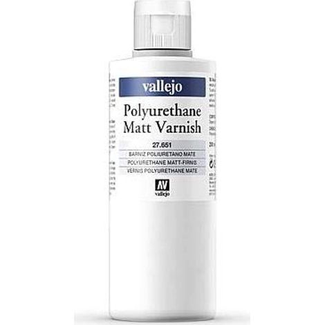 Acrylicos Vallejo 200 ml "Vernice opaca" Poliuretano