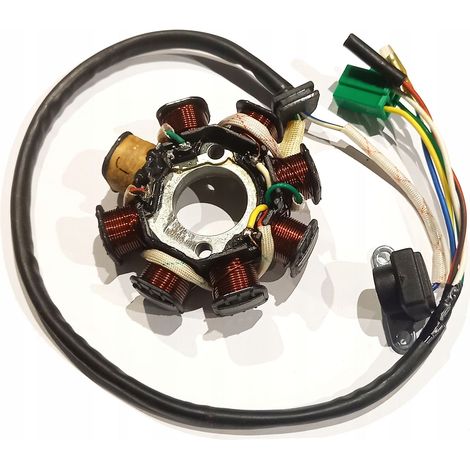 Estator de encendido de 8 bobinas 125 150 4T GY6 Scooter Quad ATV Romet Junak Barton (1/5)