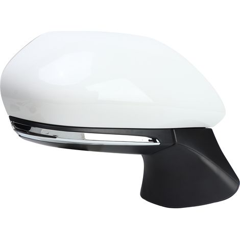 Rétroviseur extérieur droit chauffant blanc pur avec clignotant intégré pour Camry XV70 2018-2022 (1/5)
