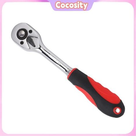 Cocosity clé à douille à cliquet 72 dents Cocosity Clé à douille quincaillerie cle 1/4 po S (à utiliser avec un embout de 6,35 mm) (1/5)