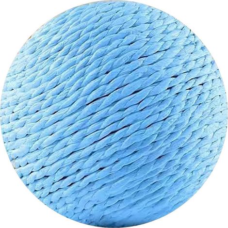 8CM Sisal Chat Balle - Intégrée Clochette Résistant aux morsures - pour Soulagement du stress Jeu interactif