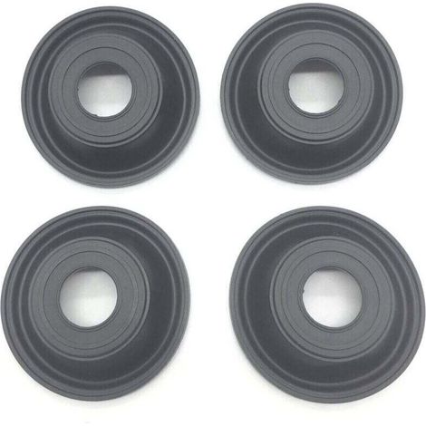 4 PièCes SéRies Convient pour GSF 600 GSF600S GSF600 S BANDIT 1996-2003 Moto Carburateur Sous Vide Membrane Plongeur Diaphragme (1/4)