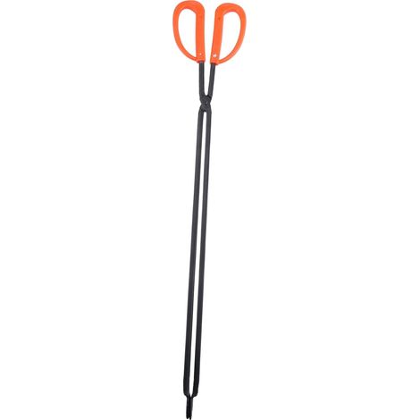 Pince Bois Longue pour Barbecue et Cheminée Pince Pratique pour Saisir (1/5)